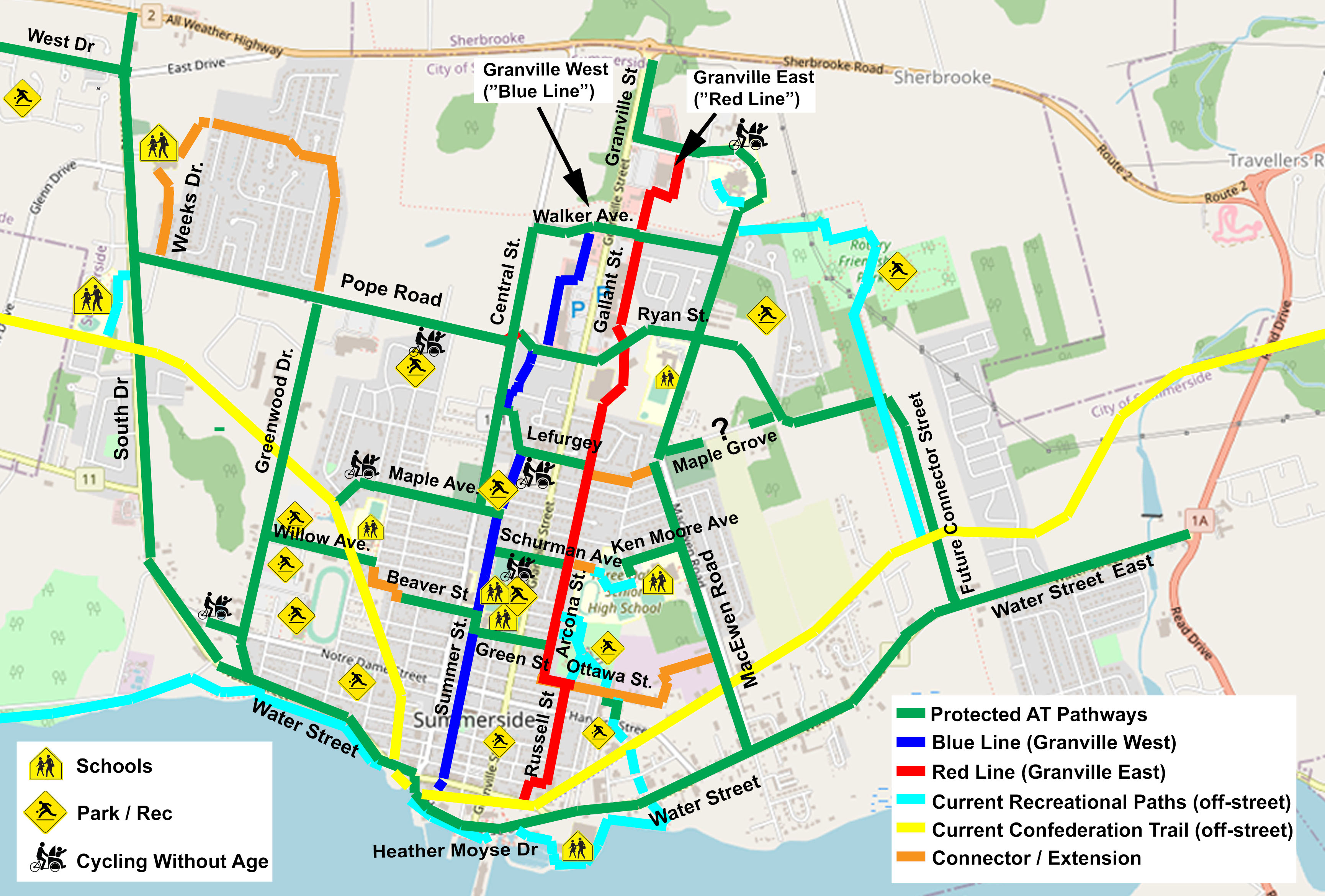 AT Network Map